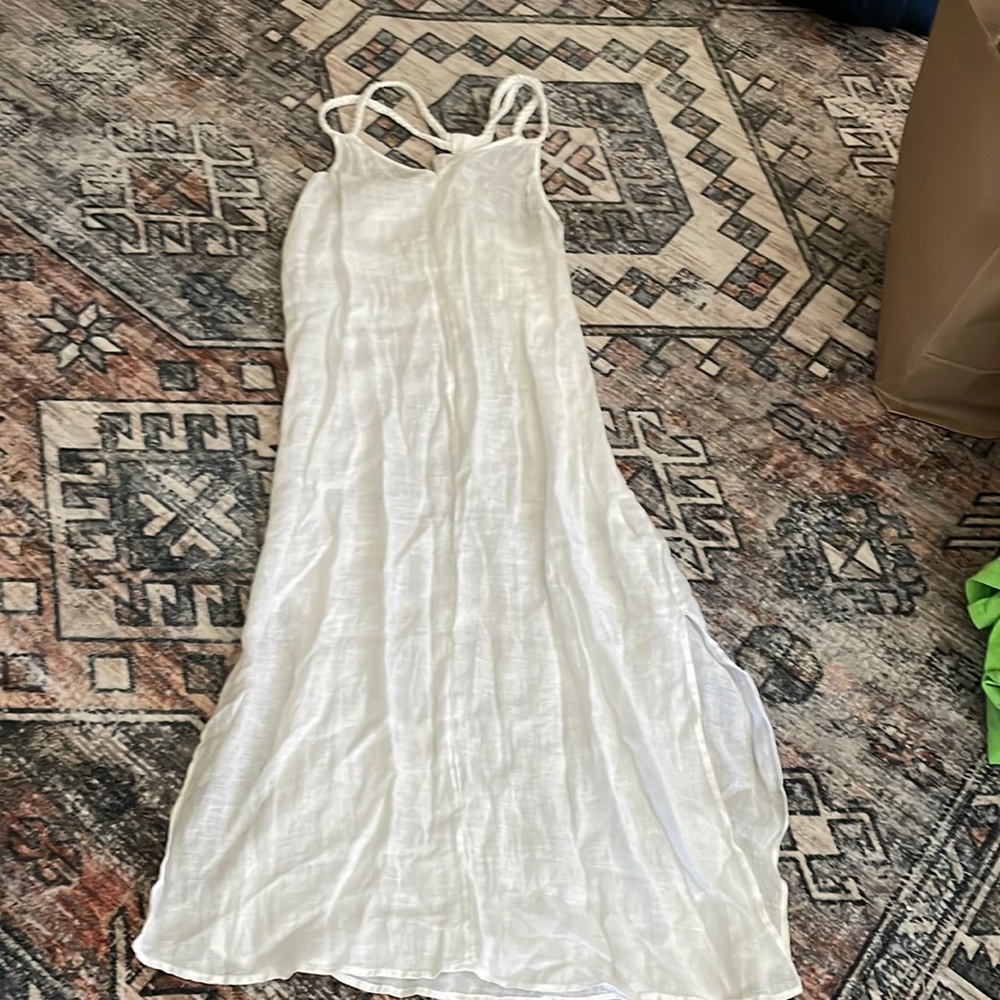 Rachel Zoe long white dress